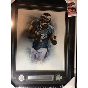 Fletcher Cox Autograph Signed Philadelphia Eagles 16x20 Photo Framed JSA